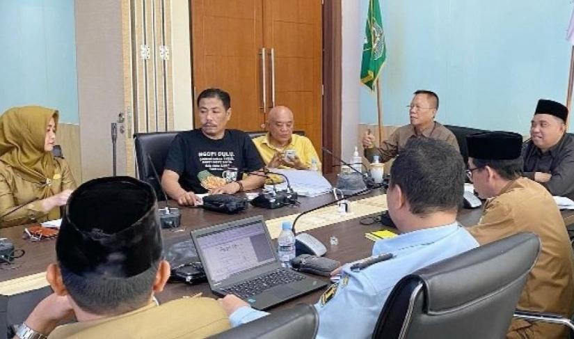  Komisi II Dewan Perwakilan Rakyat Daerah (DPRD) Provinsi Bengkulu menggelar rapat Pansus