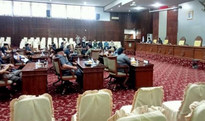 DPRD Provinsi Bengkulu Menggelar Rapat Paripurna Pengesahan Risalah Tahun Sidang 2023