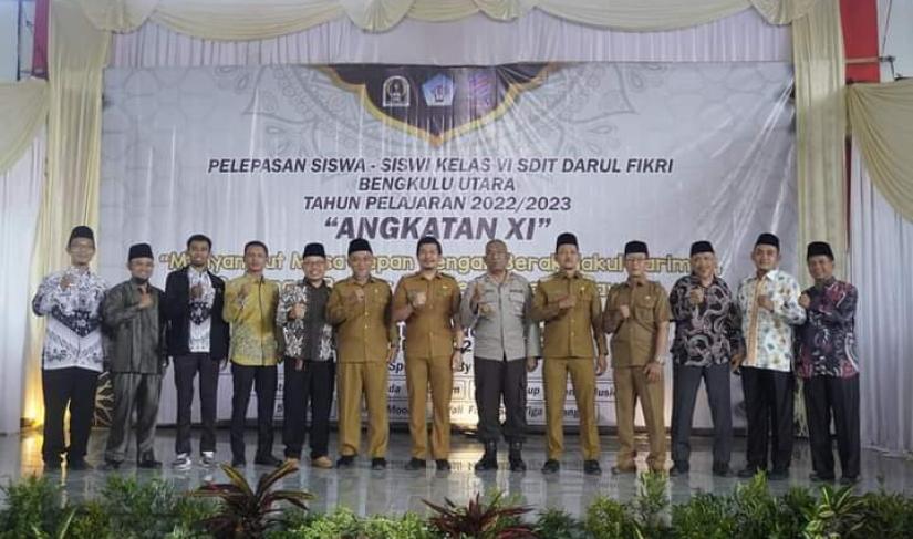Poto Bersama Wabup dan unsur penting Bengkulu Utara 