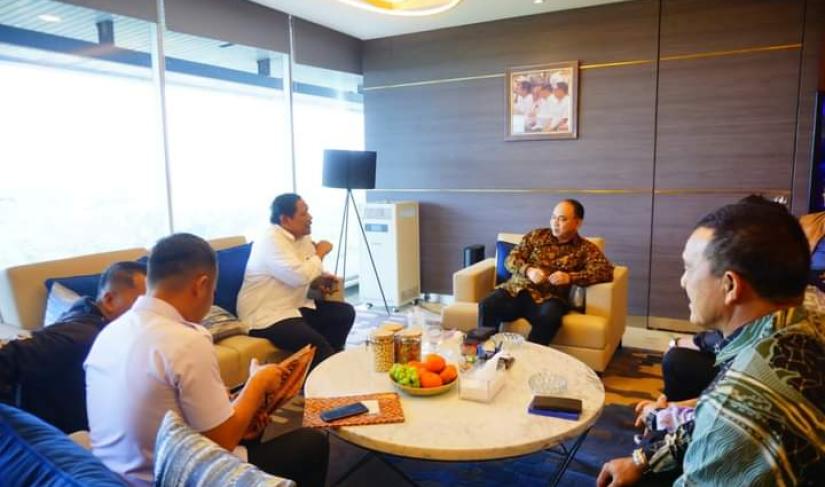 Bupati BU Bersama Menteri Komunikasi dan Informatika, Budi Arie Setiadi, S.Sos., M.Si, 