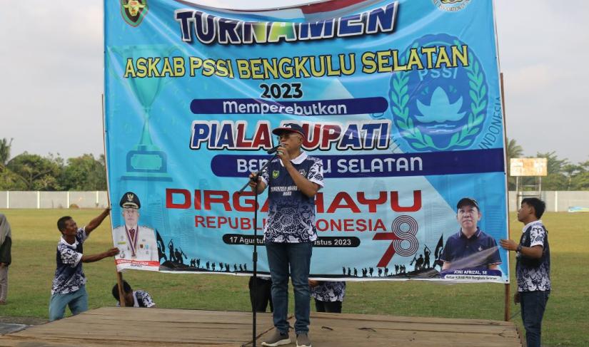 Gusnan Mulyadi Bupati BS saat Tutup Turnamen