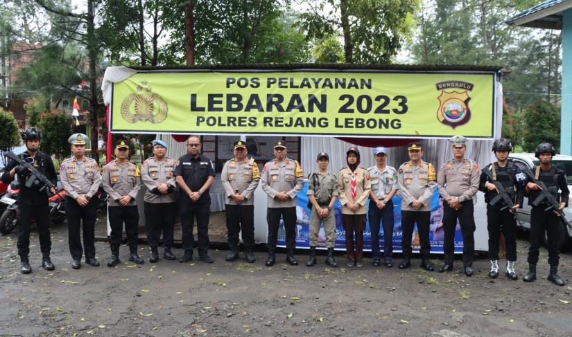 Wakapolda Bengkulu Cek Pelaksanaan Operasi Ketupat Nala 2023 di Rejang Lebong