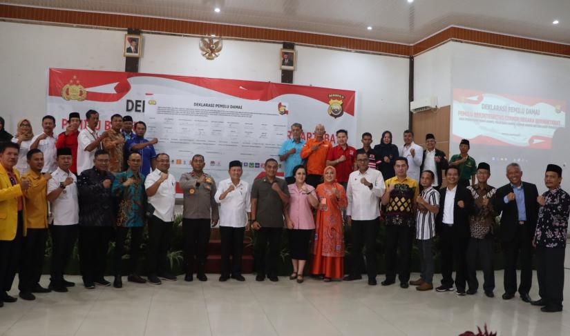 Deklarasi pemilu damai 