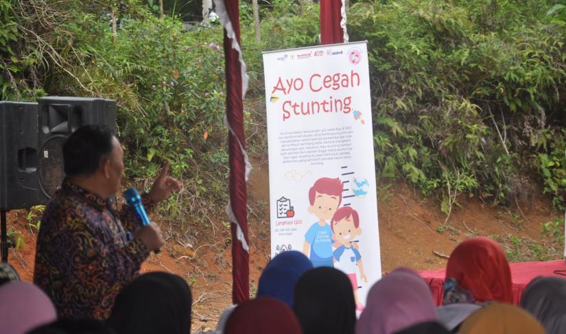 Sosialisasi Stunting di Kabupaten Bengkulu Selatan, kemarin.