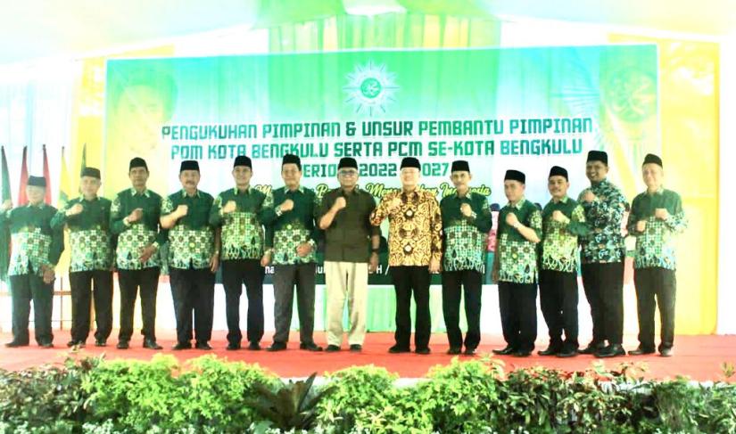 Pengukuhan Pengurus Daerah Muhammadiyah Bengkulu.