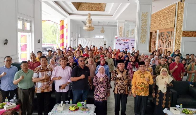 Business Matching dan Coffee Show UMKM Bengkulu di Balai Raya Semarak Bengkulu, Sabtu (18/11/23).