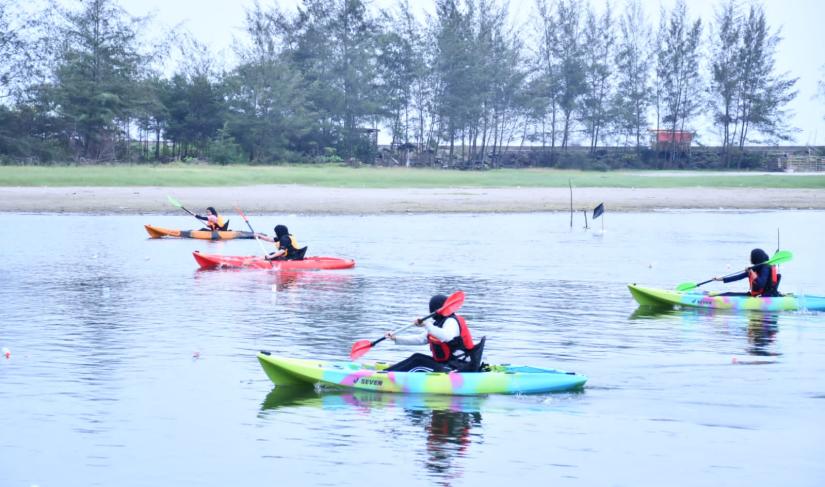 Pemkot Bengkulu gelar Festival Kano Single, di Tapak Paderi, Senin (20/11/23).