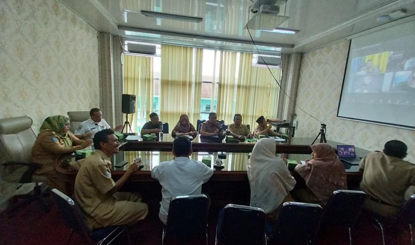 Rakor Inflasi Pemkab Rejang Lebong.
