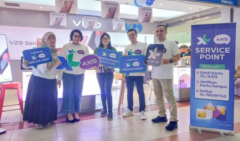 XL Axiata Hadirkan 100 XL AXIS Service Point.