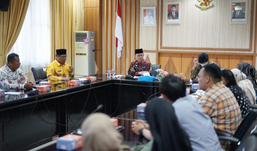 Exit meeting pemeriksaan terperinci BPK RI perwakilan Bengkulu.