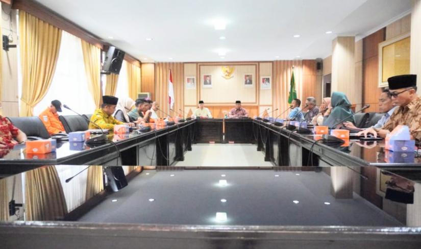 Rakor pengamanan libur Nataru di Bengkulu.