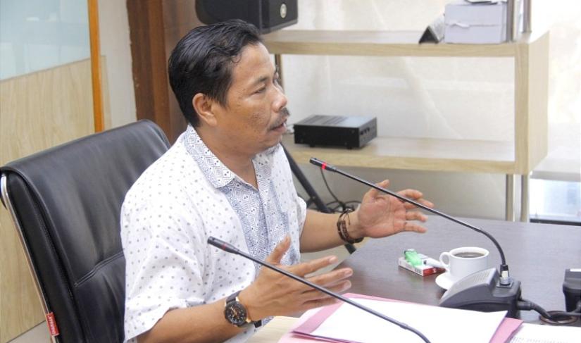 Ketua Badan Pembentukan Peraturan Daerah (BAPEMPERDA)  DPRD Provinsi Bengkulu, Usin Abdisyah Putra Sembiring, SH