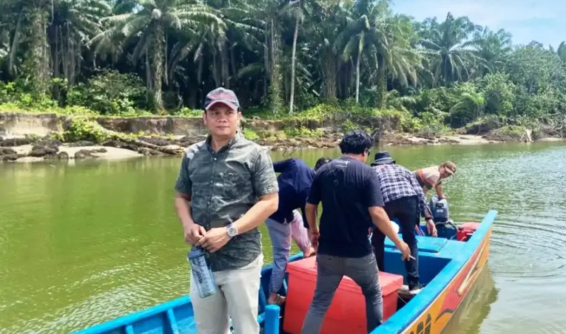 Ketua Komisi Ii Dprd Provinsi Bengkulu, Jonaidi Sp Mm, Turun Langsung Kelokasi Pembangunan Ppn Di Seluma