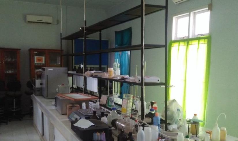 Laboratorium lingkungan DLH Mukomuko.