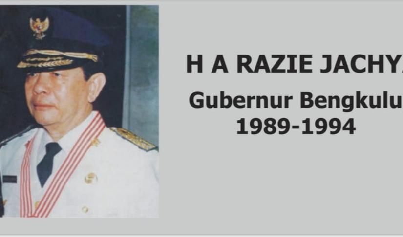A. Razie Jachya, Mantan Gubernur Bengkulu periode 1989 – 1994 tutup usia pada Rabu pagi (3/5) sekitar pukul 08.00 WIB di kediamannya yang berada di jalan Musi No. 18 Kelurahan Padang Harapan.