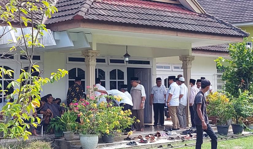 Rumah duka yang beralamat di Jalan Musi Padang Harapan.