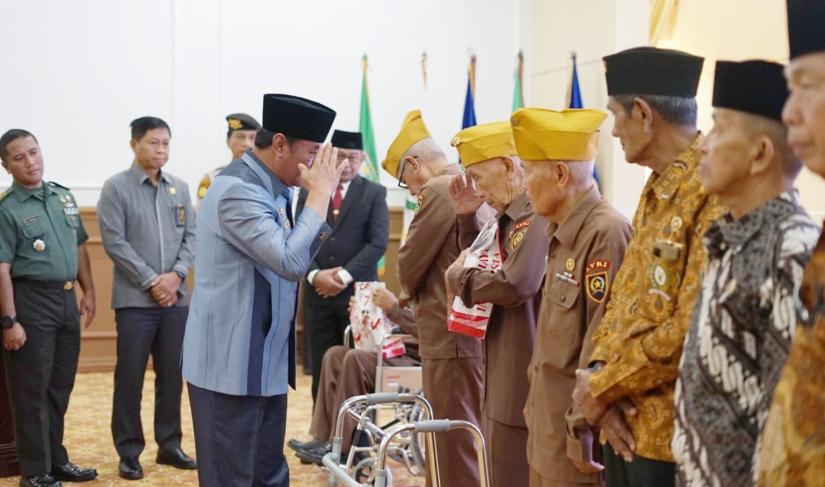  Ratusan Keluarga Veteran Bengkulu Kumpul di Balai Raya Semarak