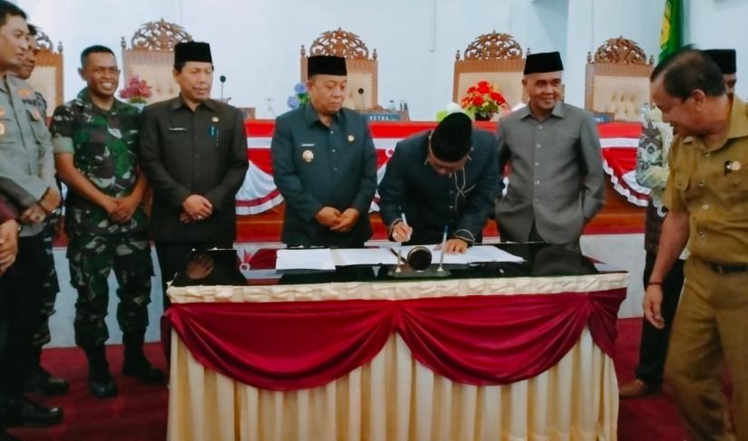 Penandatanganan LKPJ Tahun 2022