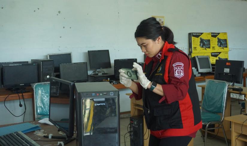  Jaksa Geledah SMK IT di Bengkulu Selatan Dugaan Penyelewangan Dana BOS.