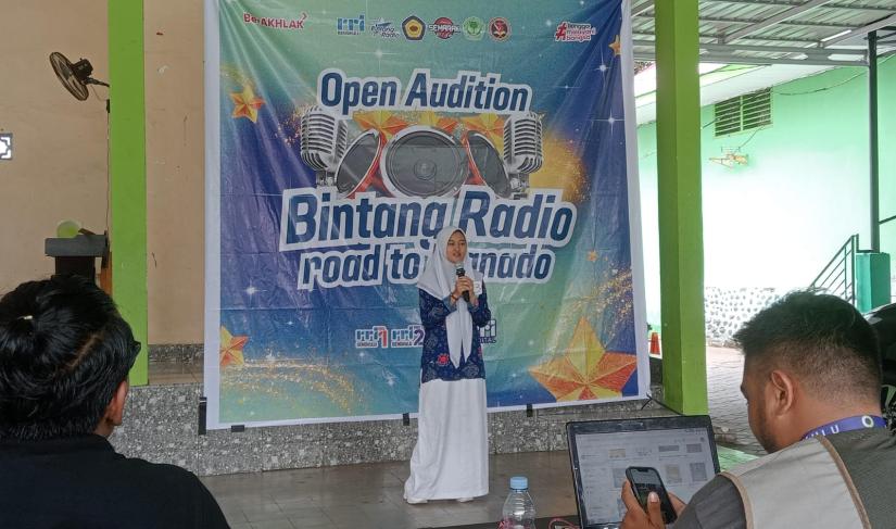 Audisi Bintang Radio di SMAN 5 Kota Bengkulu.