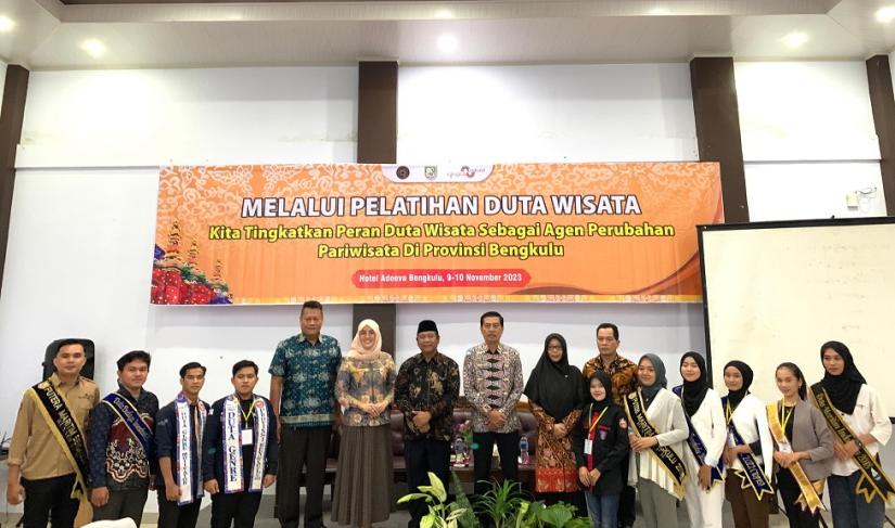 Pelatihan Duta Wisata.