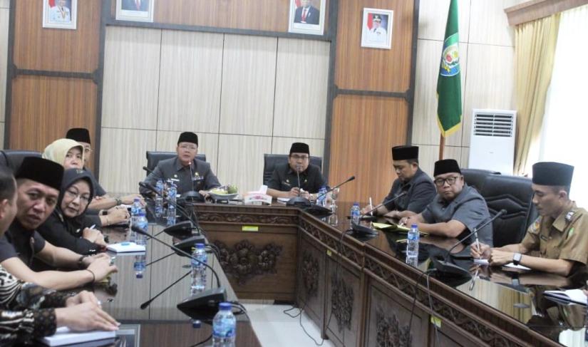 Rakor Hari Puncak HUT Provinsi Bengkulu.