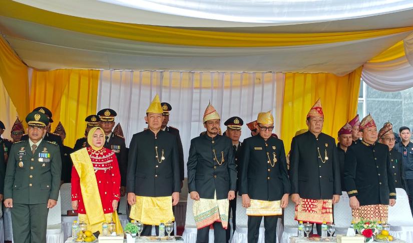 Dewan Ikuti Upacara HUT Provinsi Bengkulu ke 55