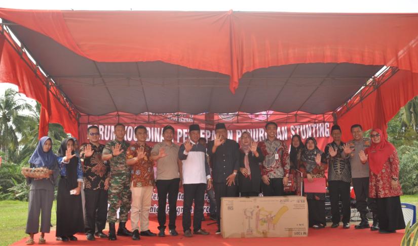  roadshow tim percepatan penurunan stunting Provinsi Bengkulu yang berlangsung di Kelurahan Lubuk Durian, Kecamatan Kerkap, Kabupaten Bengkulu Utara.
