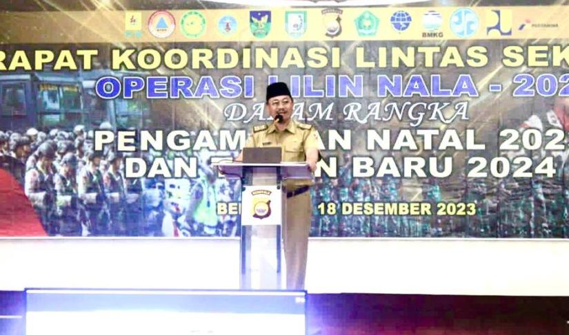Rapat Koordinasi Operasi Lilin Nala 2023.