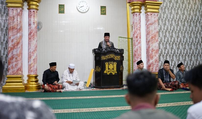 Wagub Rosjonsyah Apresiasi Semangat dan Tekad Masyarakat dalam Memakmurkan Masjid