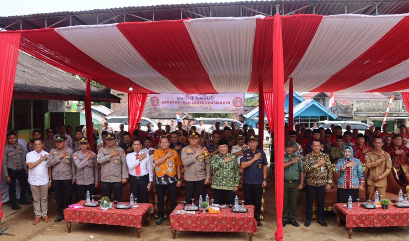 Dalam rangka melibatkan peran serta masyarakat dalam pencegahan peredaran Narkoba, Polres Lebong menetapkan Desa Ladang Palembang sebagai Kampung Bebas Dari Narkoba.