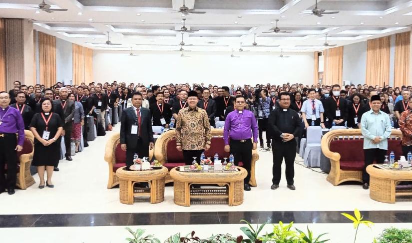 Konferensi Tahunan ke -53 Gereja Methodist Indonesia Wilayah II, di Hotel ternama Kota Bengkulu, Jumat (23/6).