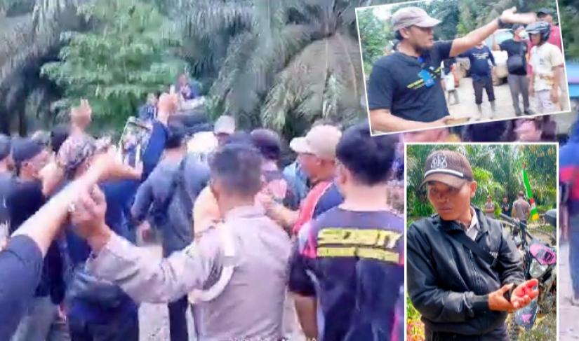 Perkebunan PT. Daria Dharma Pratama Air Berau Estate (DDP-ABE) dengan sejumlah Masyarakat petani sawit setempat. (Doc:Red123)
