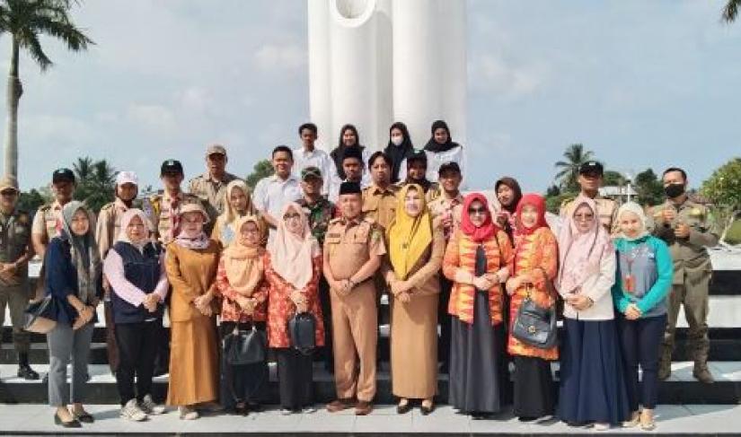 BPKAD Kota Bengkulu Berziarah ke beberapa makam mantan Walikota Bengkulu, Senin (13/3).