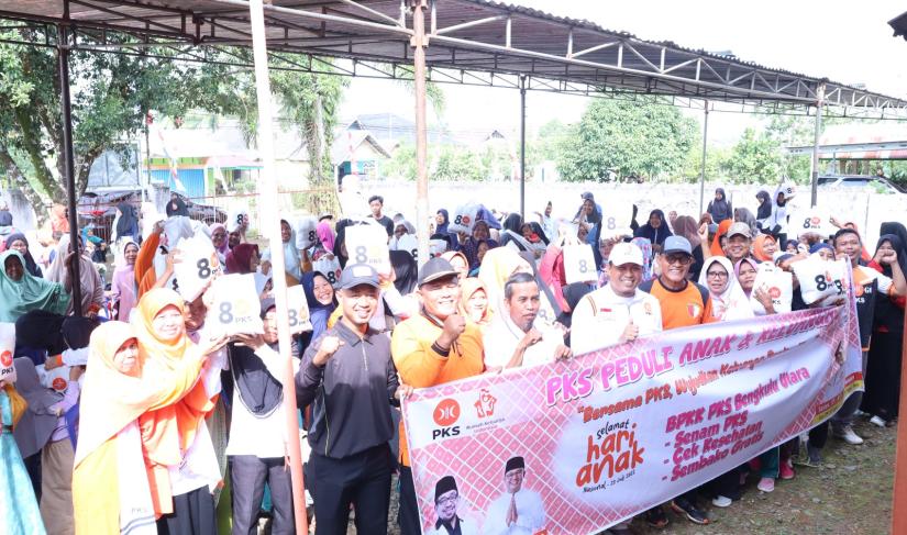 PKS Bengkulu Utara Peringati HARGANAS dan Hari Anak Nasional 2023