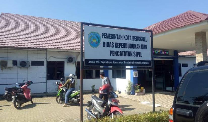 Kantor Dukcapil Kota Bengkulu.
