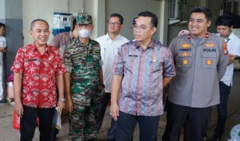 Sekda Pangkalpinang Kunjungi Sejumlah Distributor Dan Pasar