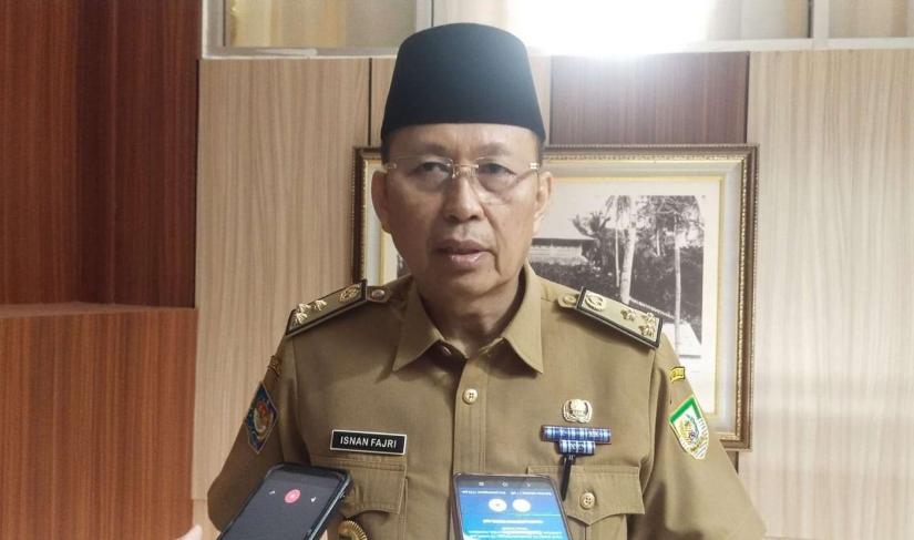 Sekda Isnan Fajri.