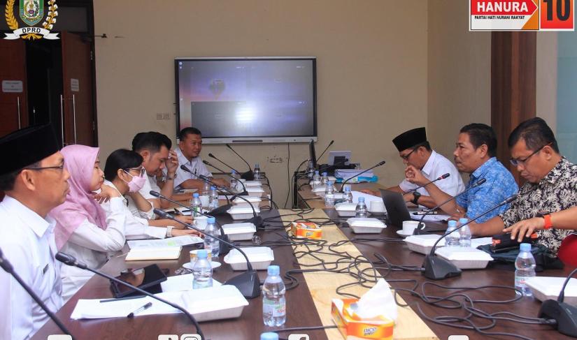 Bapemperda DPRD Provinsi Bengkulu Rapat Dengar Pendapat 