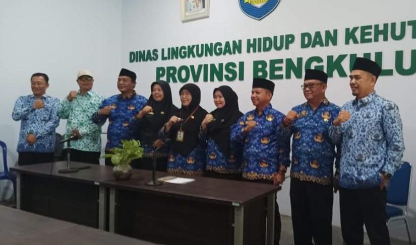 Dinas LHK Provinsi Bengkulu yang terus mengkampanyekan untuk pelestarian lingkungan dan kawasan hutan. (Agung~PenaRafflesia.Com)