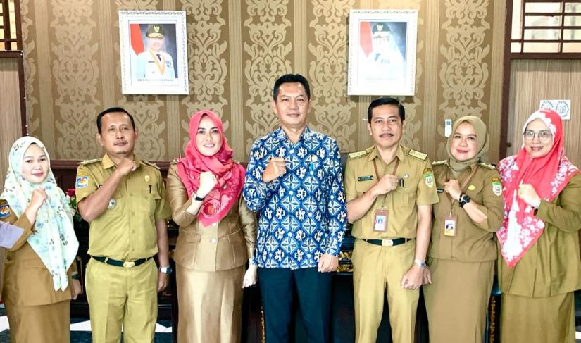 Sertijab Dispar Provinsi Bengkulu Sambut Hastuty Mahdalena dan Sulastri Gusteta.