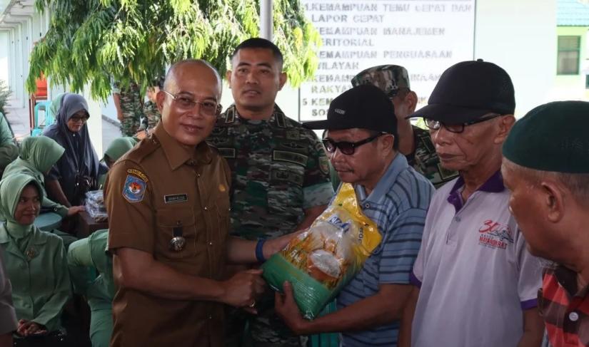 Bazar TNI dalam rangka Menyambut Hari Raya Idul Fitri 1445 H/2024 M.