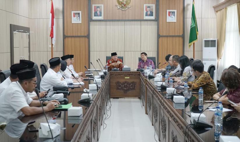 Gubernur Bengkulu Sambut Kunjungan Konsulat Jenderal Republik Tiongkok.