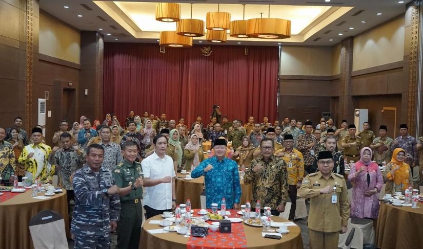 Rapat Koordinasi Percepatan Reforma Agraria", di Hotel Santika, Kota Bengkulu, Selasa (21/5/24).