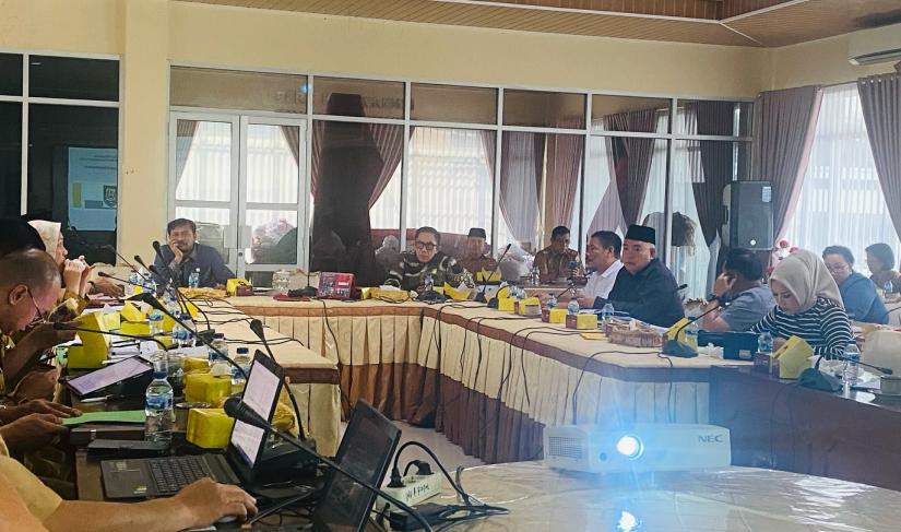 Rapat Banggar DPRD Provinsi Bengkulu Bahas Laporan Keuangan Pemerintah Daerah.