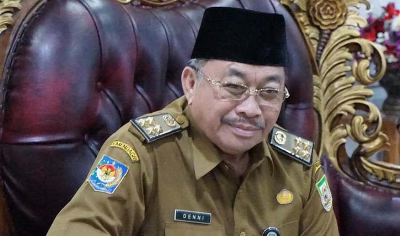 Asisten II Setda Provinsi Bengkulu, RA. Denni diwawancarai terkait usulan BBM Bersubsidi Tahun 2025, Sabtu (30/11/2024). (Redi~PenaRafflesia.Com)