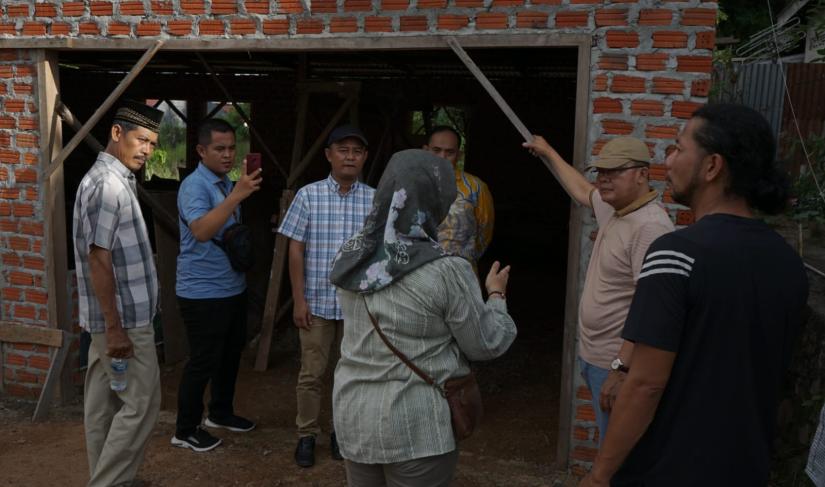 Tepat Hari Ini Jum'at 10/02/2024 Rohidin Mersyah, Tinjau Lokasi di Pekan Sabtu