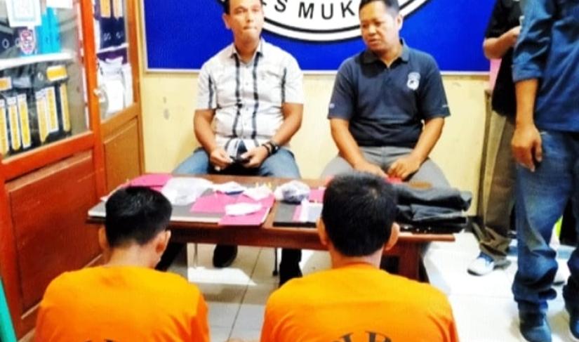 Satnarkoba Mukomuko Ringkus Dua Terduga Pengedar Ganja Foto/Dok: Surya