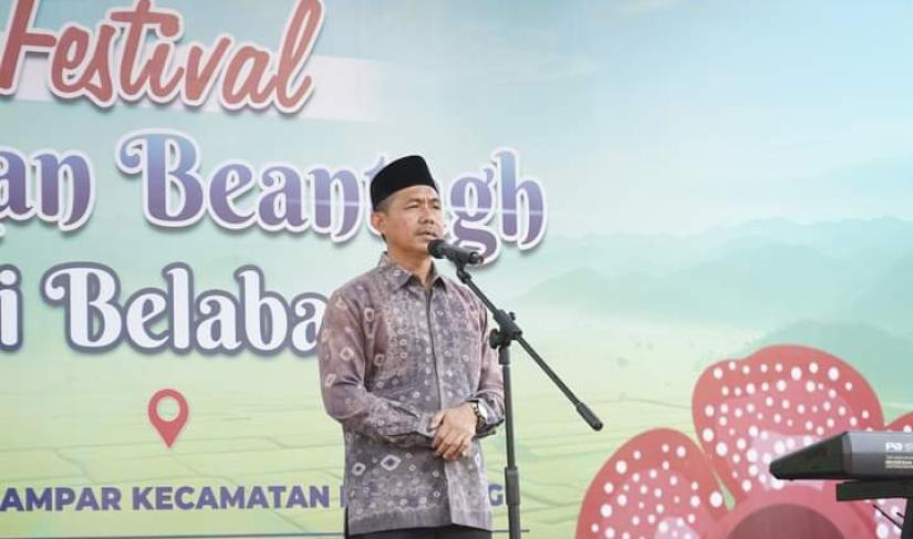 Sekda buka Festival Makan Beantagh.