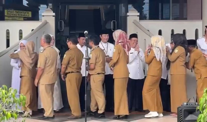 Halalbihalal Keluarga Dinas Pariwisata Bengkulu di Hari Raya Idulfitri 1445 H.